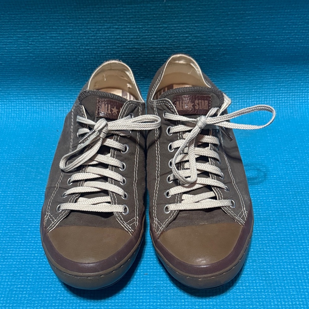 Converse Men's Charcoal and Brown Sneakers